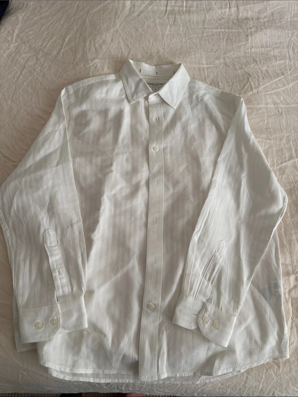 Banana Republic Standard-Fit Lightweight Textured Shirt